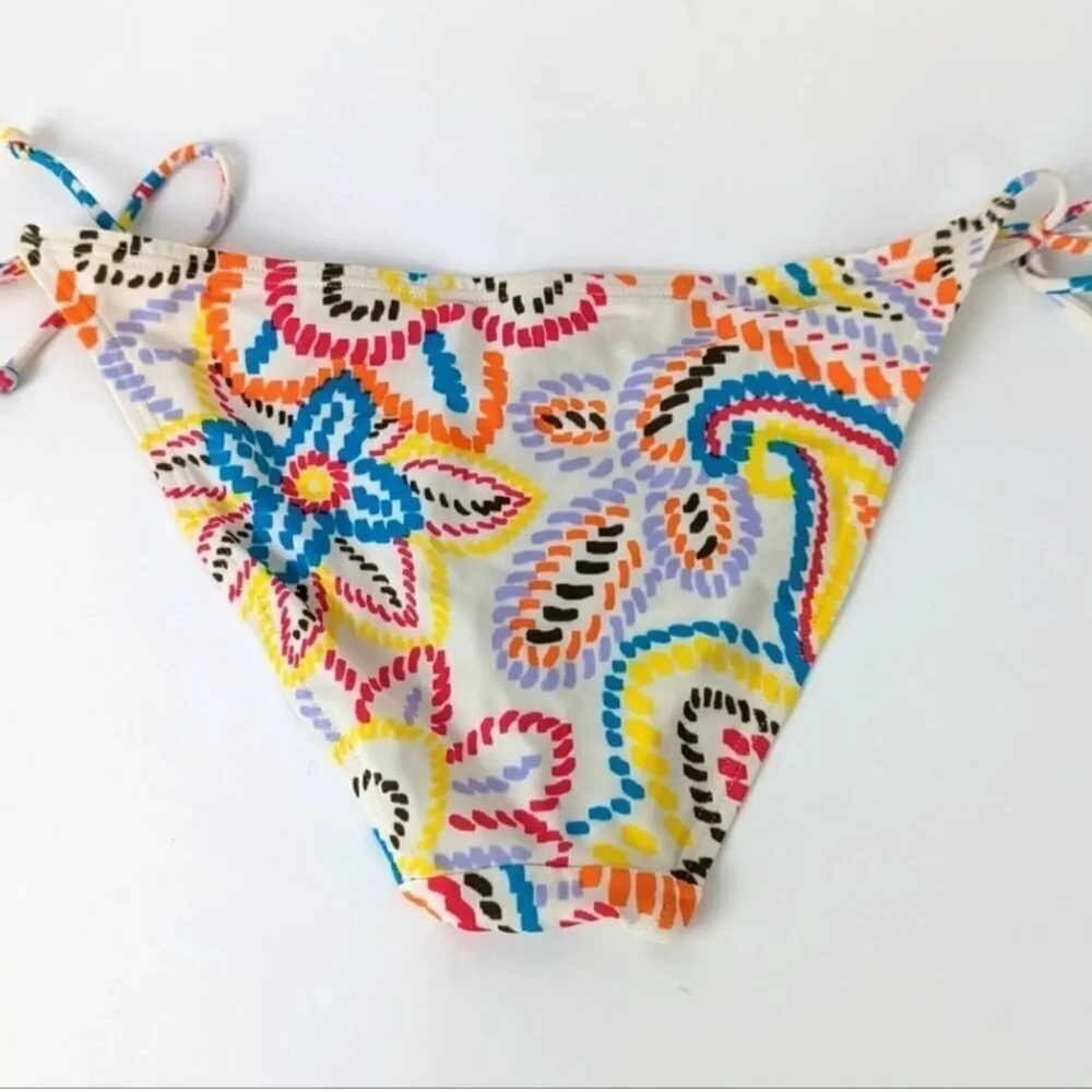 Colorful Patterned Bikini Bottom - Picture 5 of 5